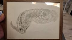 社長の趣味はアロワナ！子供が描いてくれた大切な一枚をご紹介